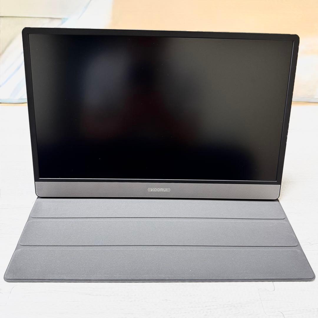 モバイルモニター KOORUI (15.6インチ) ケーブル・説明書付き