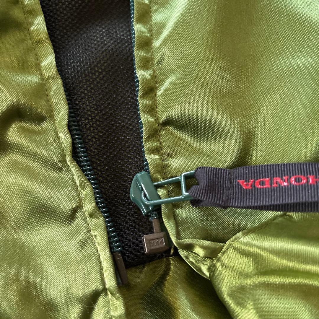 レア HONDA シンイチロウアラカワ スカジャン L 緑 バイカー コラボ