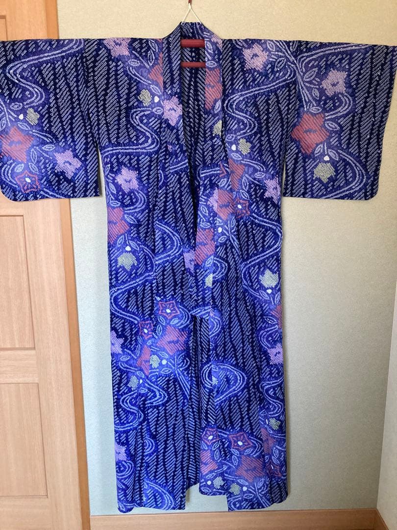 有松しぼり浴衣