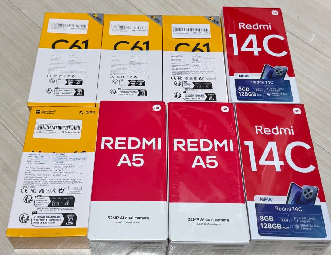 Redmi C61, Note60 A5, 14C まとめ