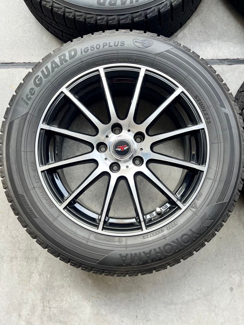 【値下げ可】30系アルヴェル　スタッドレスタイヤホイールセット17インチ