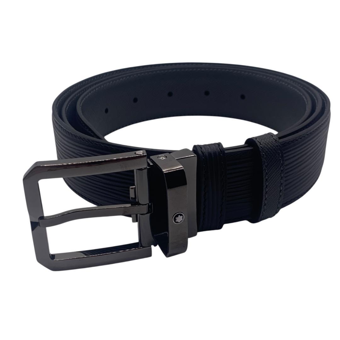 美品 montblance モンブラン　ベルト　リバーシブル　調整可120ｃｍ