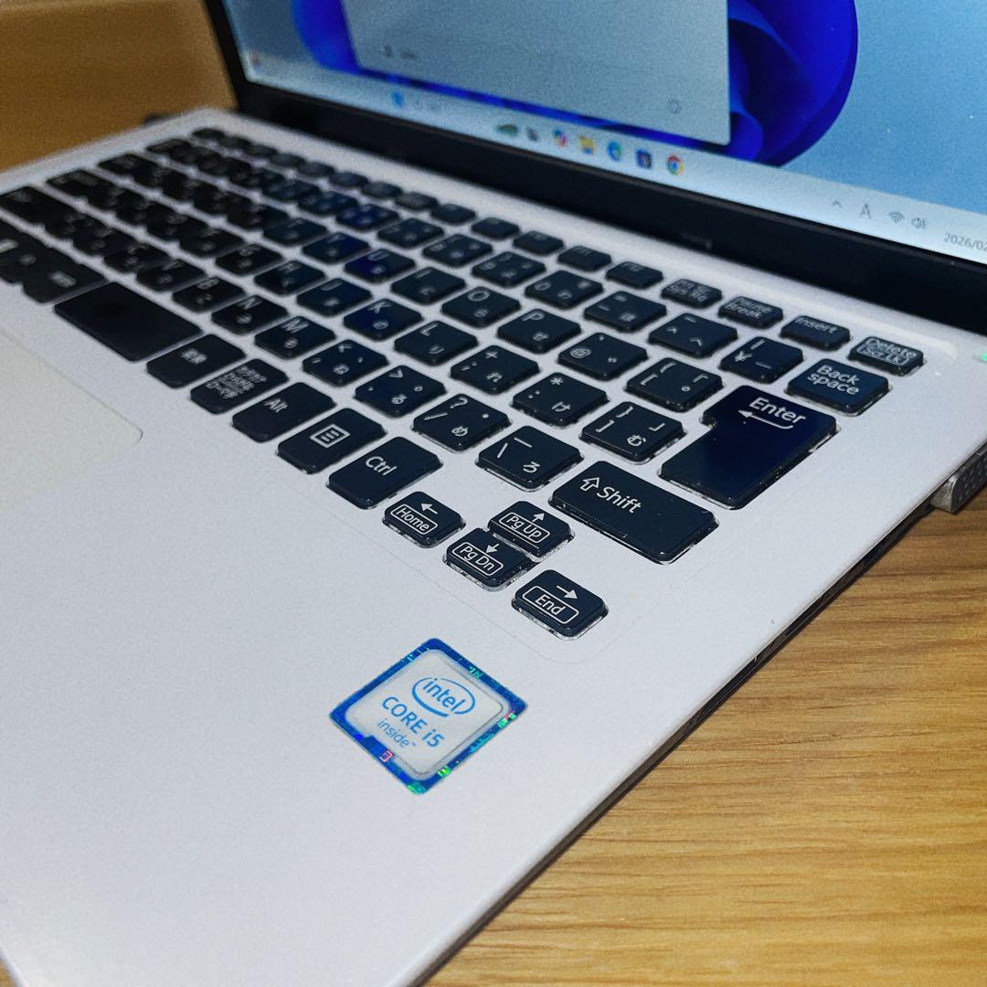 美品！【希少白】VAIO S11 i5 Office2021 アダプタ2個付