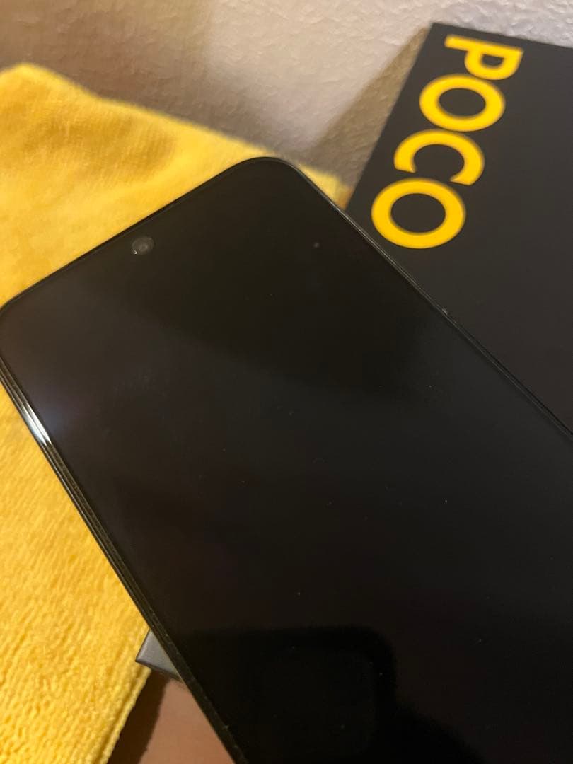 美品　POCO F7 Black RAM12GB 256GB SIMフリー