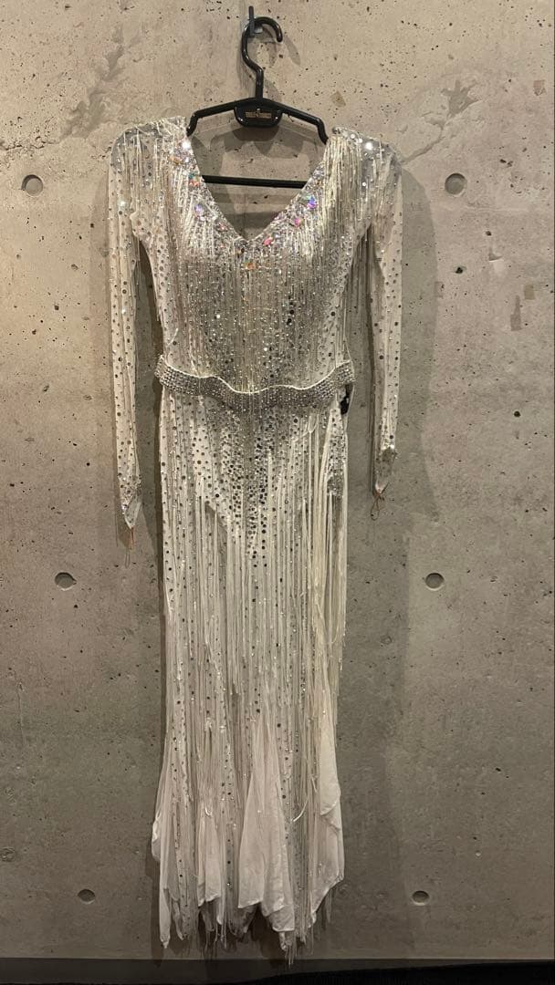 TAKADANCE タカダンス 白ラテンドレス 衣装