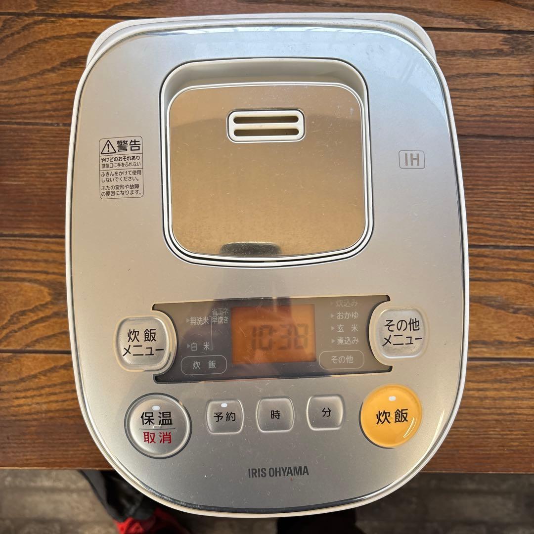 IRIS OHYAMA IHジャー炊飯器 ERC-IE50-W