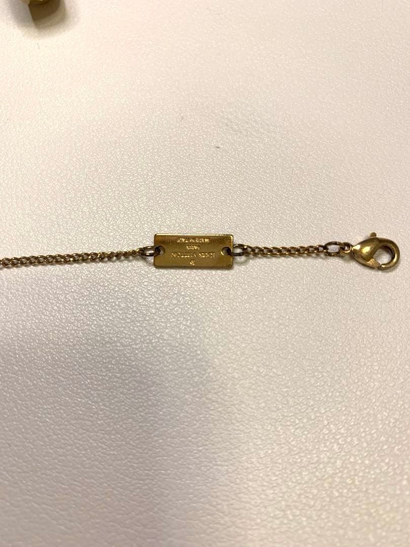 新春値下げ3日間限定価格！ LV ネックレス　モノグラム　ゴールド系リング18号