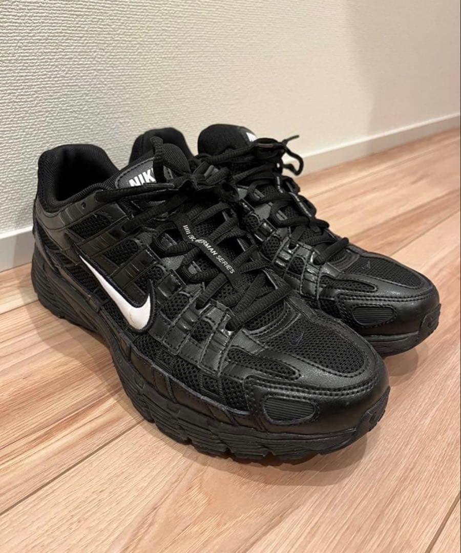 NIKEナイキ　P-6000 スニーカー　黒　27.5