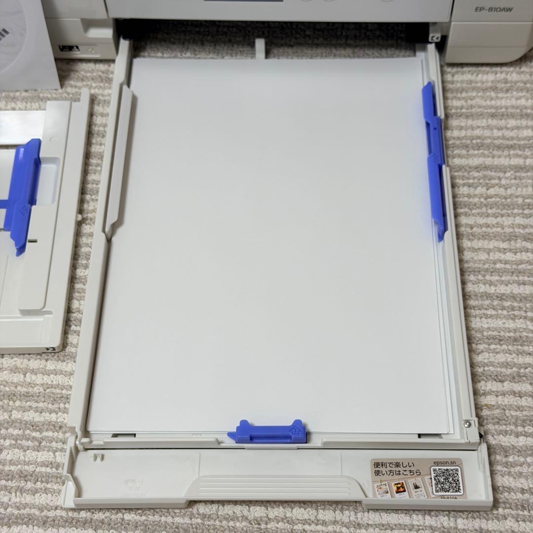 EPSON EP-810AW インクジェットプリンター エプソン 白 ジャンク