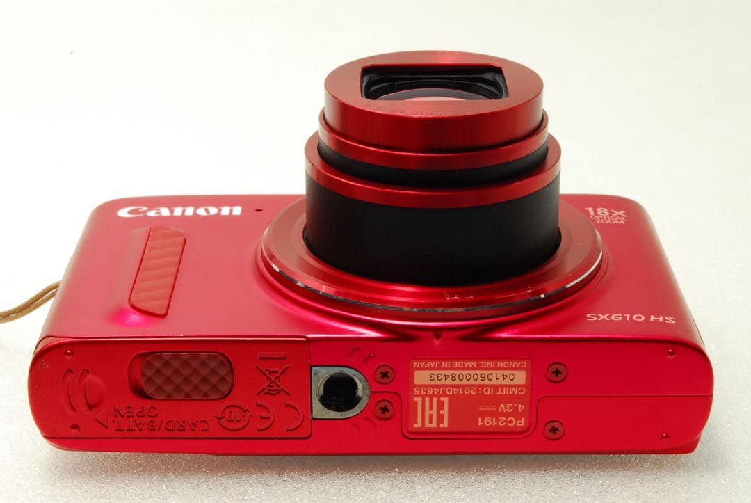 Canon PowerShot SX610HS ❤️スマホ転送 動作確認済 レッド