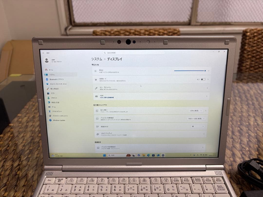 【快適動作】Panasonic Let’sNoteSV1 i5 16/256GB