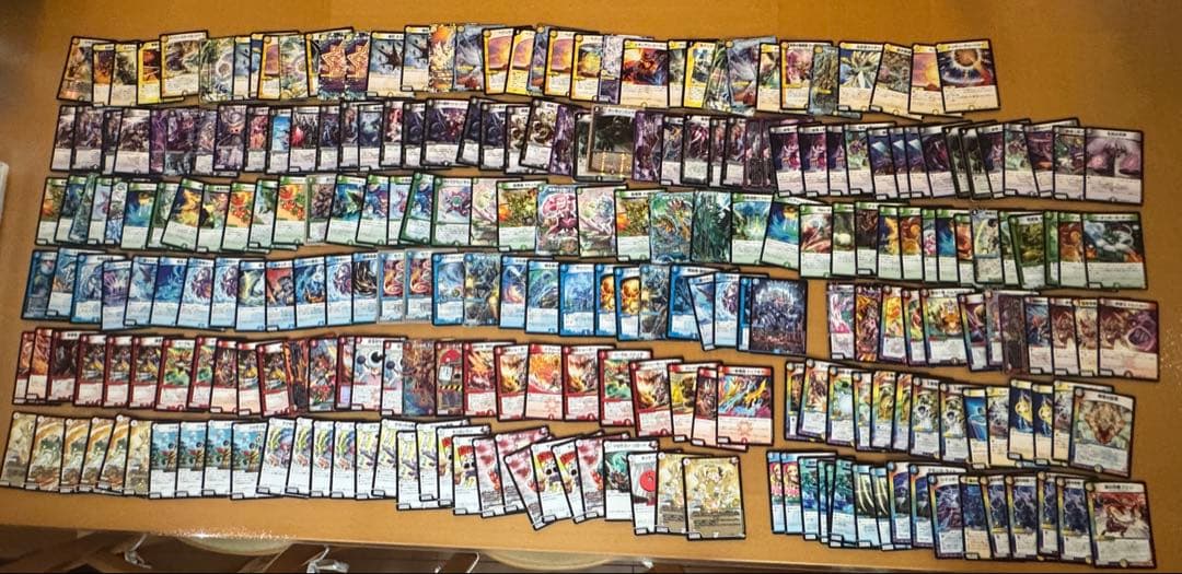 【デュエルマスターズ】引退品　まとめ売り デッキ6個➕キラカード＆ノーマルカード