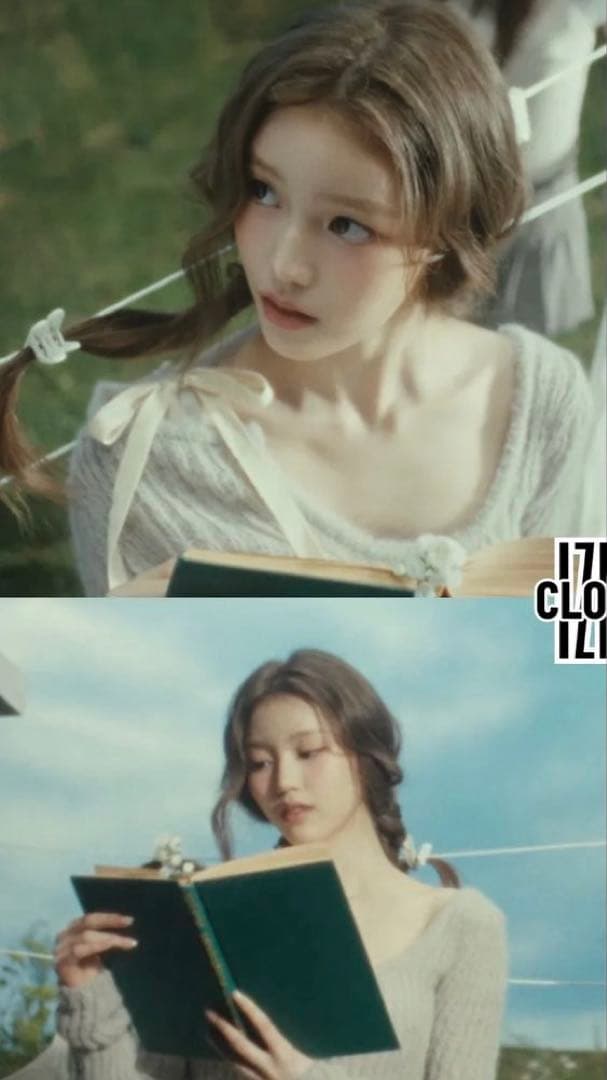 【アイドル着用】GLOWNY ISA ASYMMETRICAL KNIT TOP