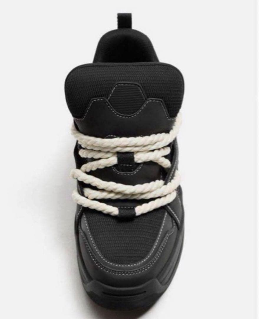 ZARA ザラ ロープディテール スケーター スニーカー 41 26.4cm