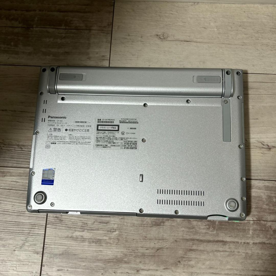 DVDマルチ レッツノート i5 SSD256GB メモリ8GB カメラ WPS