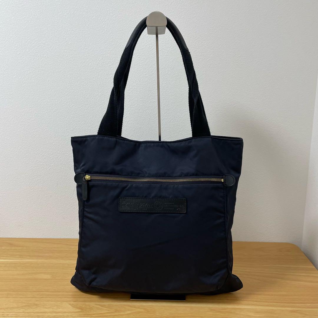 フェリージ　トートバッグ　ネイビー　20-41/1