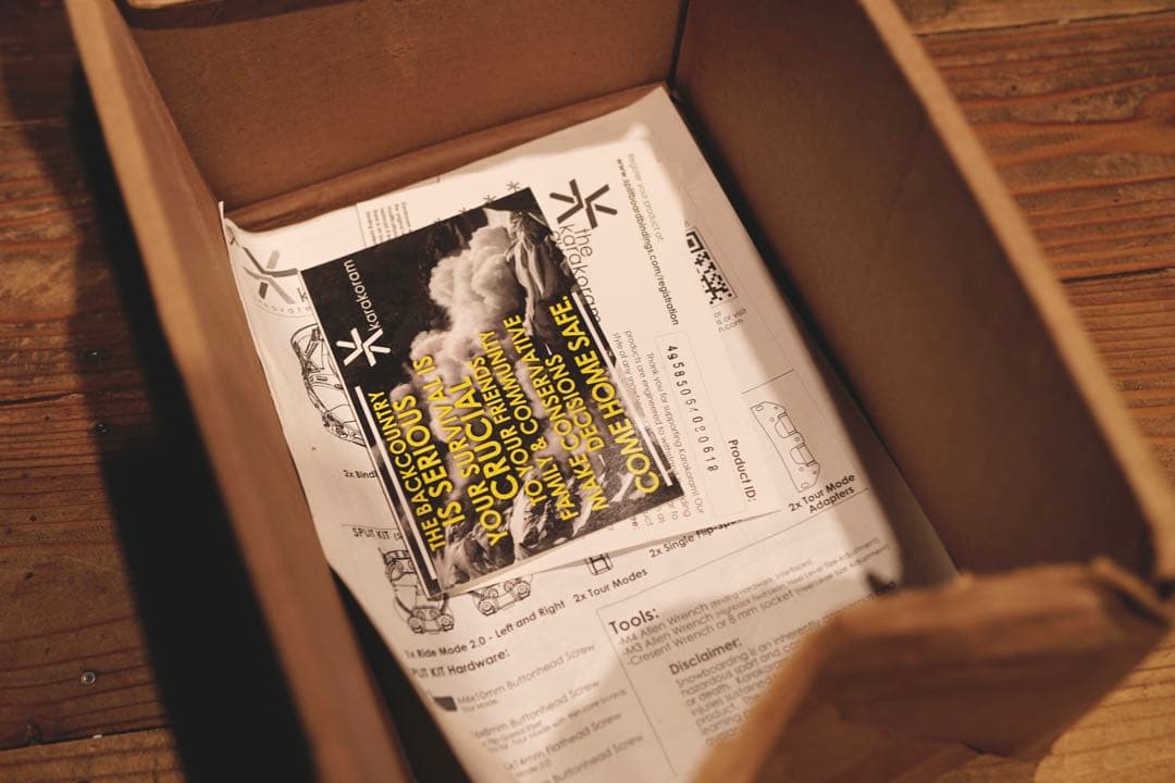 Karakoram Prime Connect S カラコラム　プライムコネクト