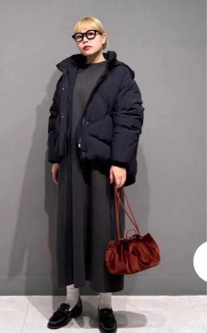 DOORS グリーンダウン撥水2WAYジャケット　BLACK