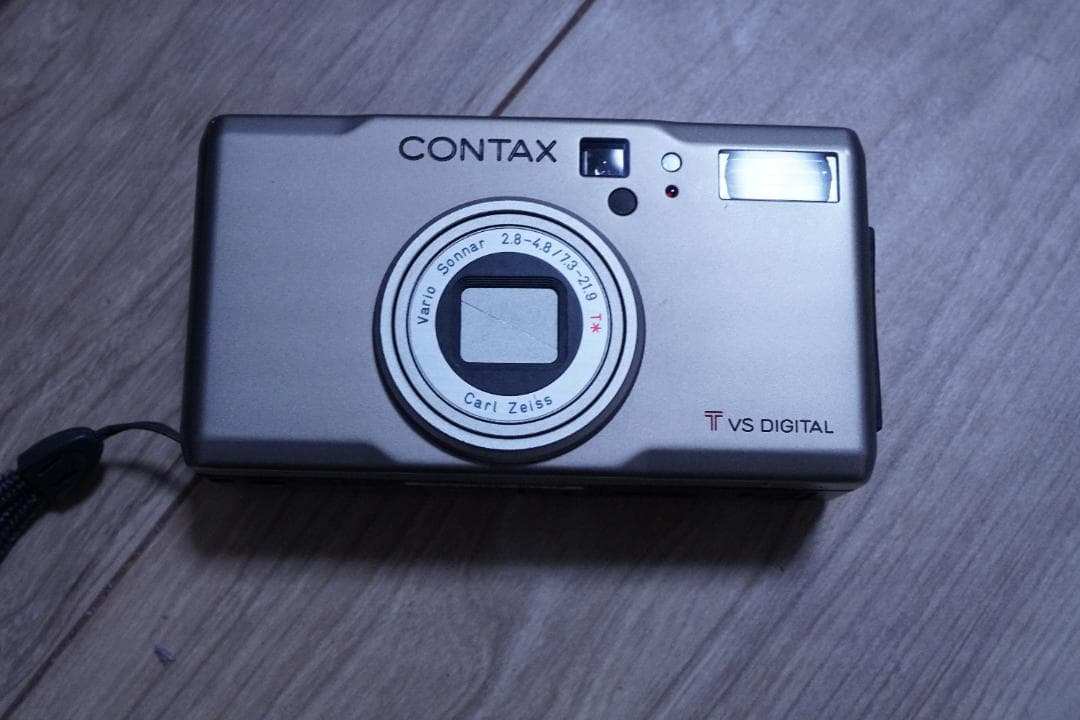 【美品】CONTAX TVS DIGITAL(予備バッテリー付き)