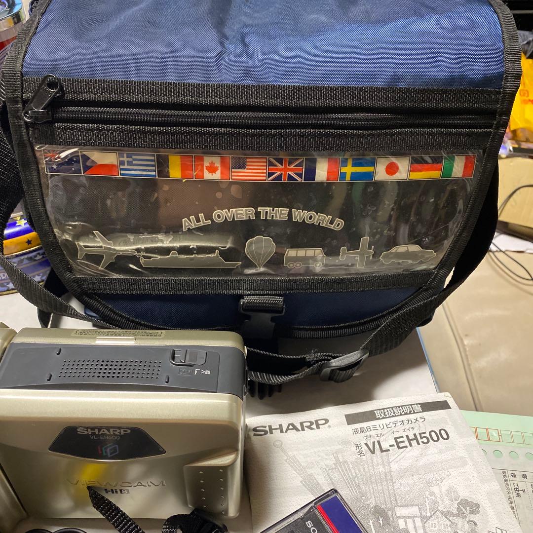 SHARP VideoHi8 ビデオカメラ　VL-EH500 ⑨