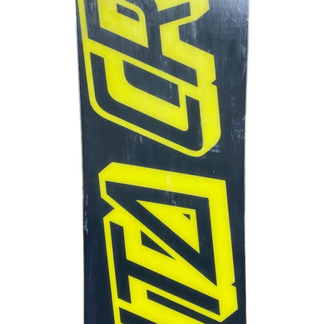 【美品】SANTA CRUZ スノーボード 153cm フレームロゴ