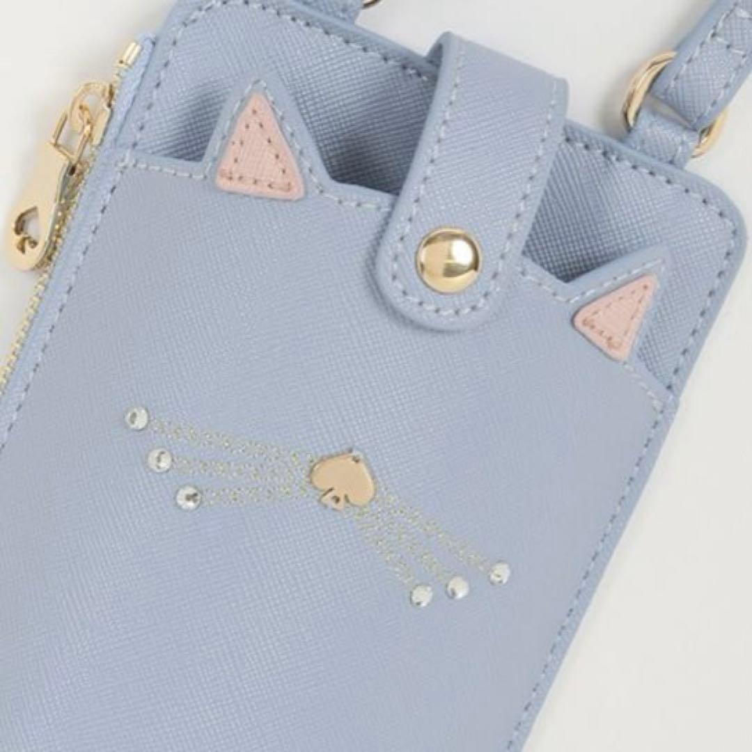 ケイトスペードニューヨーク　トドラー キャットミニショルダー