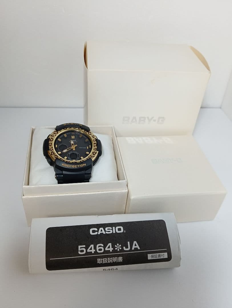 ベビージー　レオパードパターンシリーズ BGA-2100LP　電波ソーラー腕時計