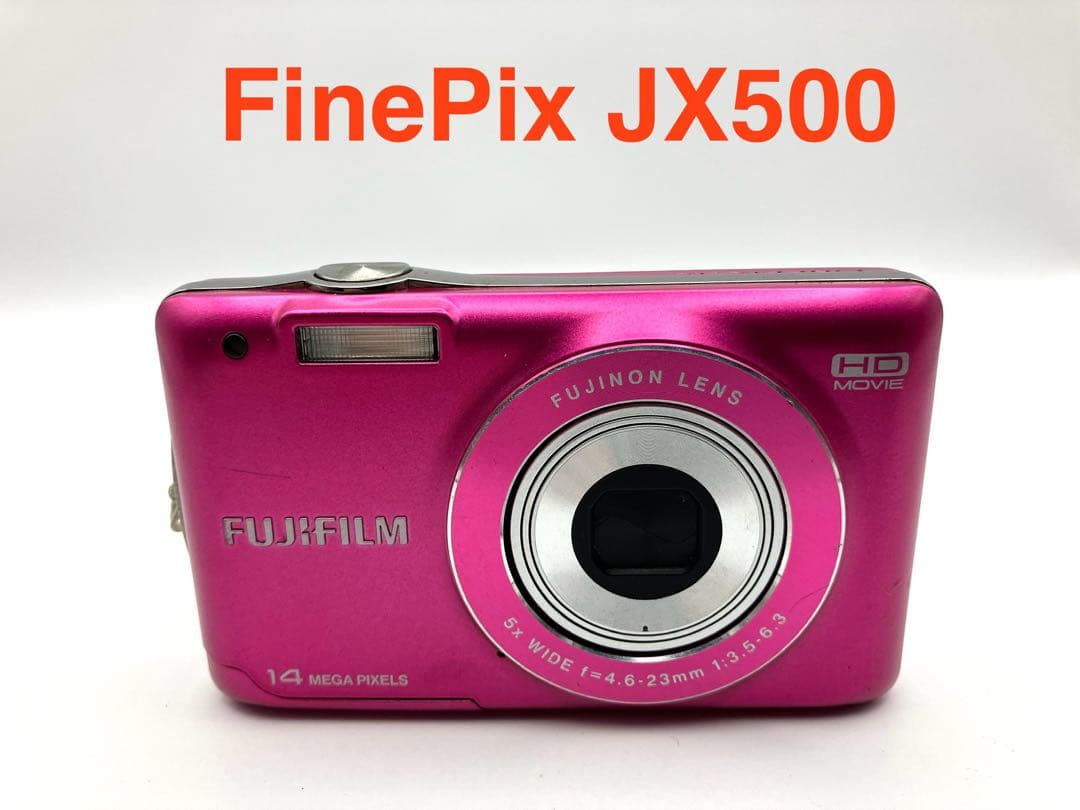 Fujifilm FinePix JX500 ピンク