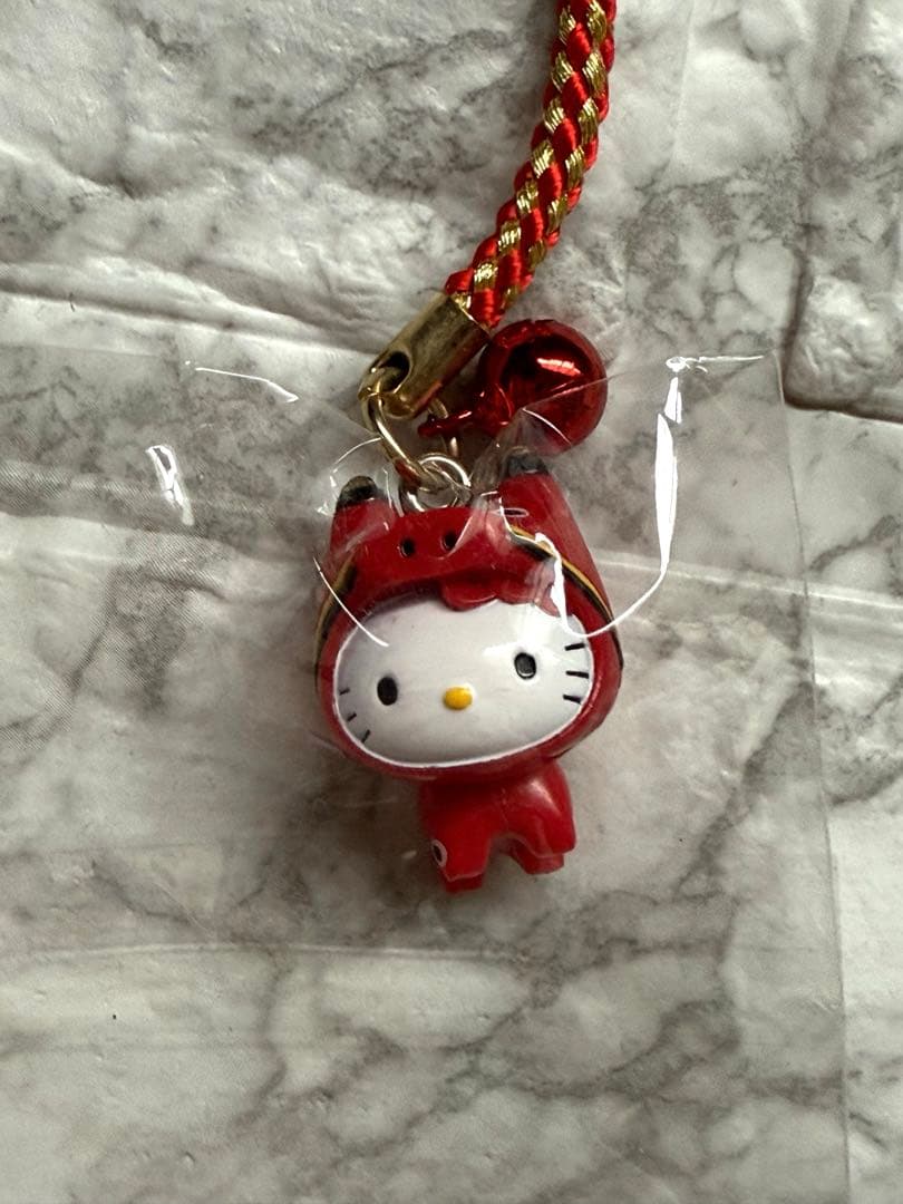 ご当地ストラップ　ハローキティ　銀座カンカン娘　岩手　福島　新潟　その他