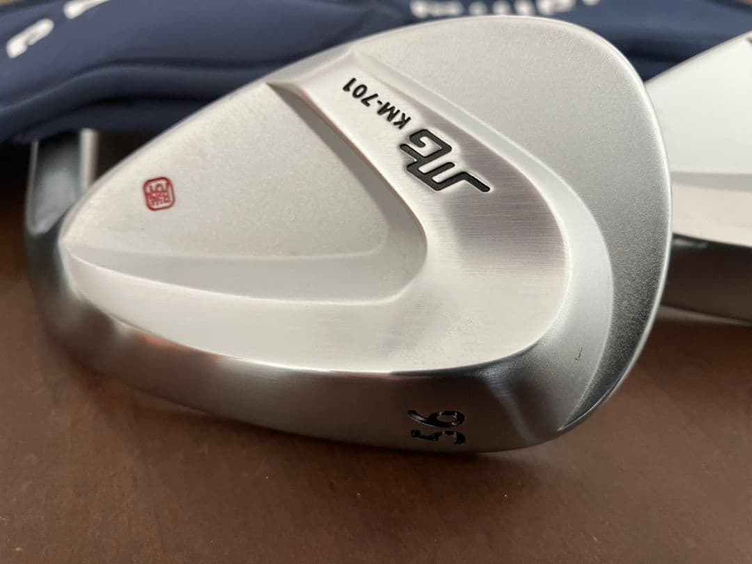 生産終了モデル純鉄ウェッジ 三浦技研 超美品 KM-701 50度+56度