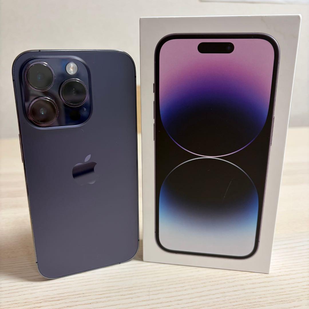 【SIMフリー・シャッター音なし】iPhone 14 Pro 128GB