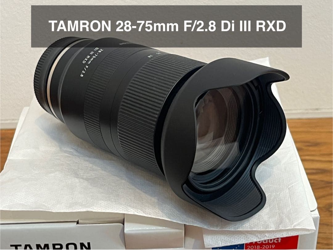 TAMRON 28-75mm F/2.8 Di III RXD 傷あり
