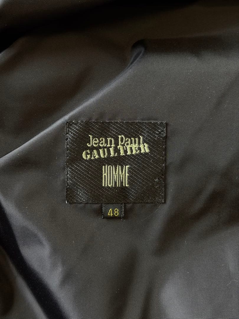 Jean Paul Gaultier HOMME 02AW 中綿 フード コート