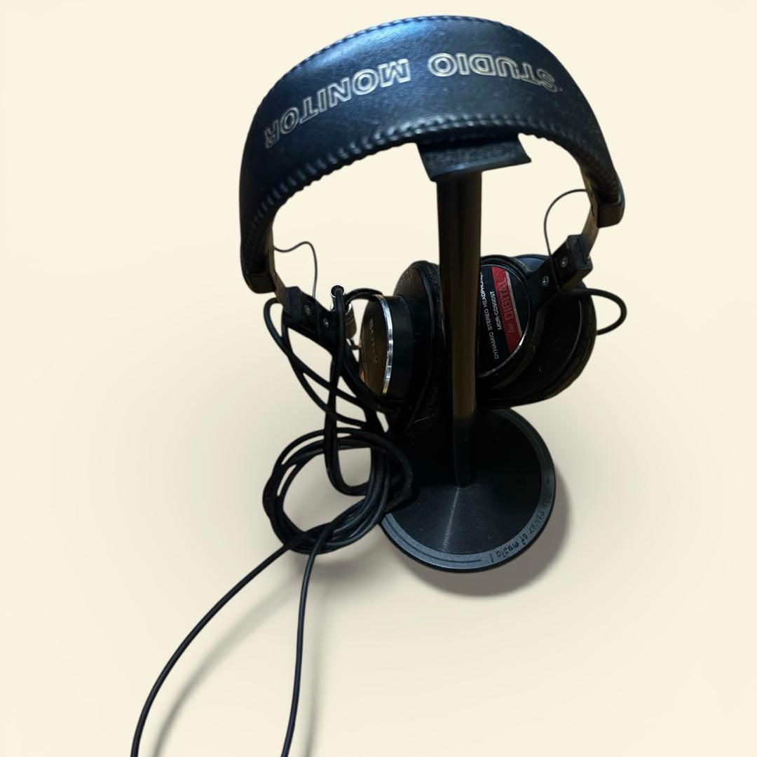SONY MDR-CD900ST 有線ヘッドホン　ヘッドホン置き付き