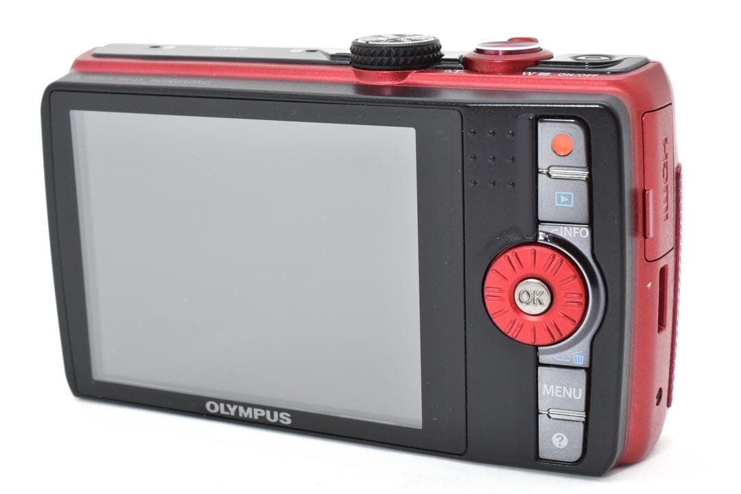 OLYMPUS SH-21 コンパクトデジタルカメラ レッド