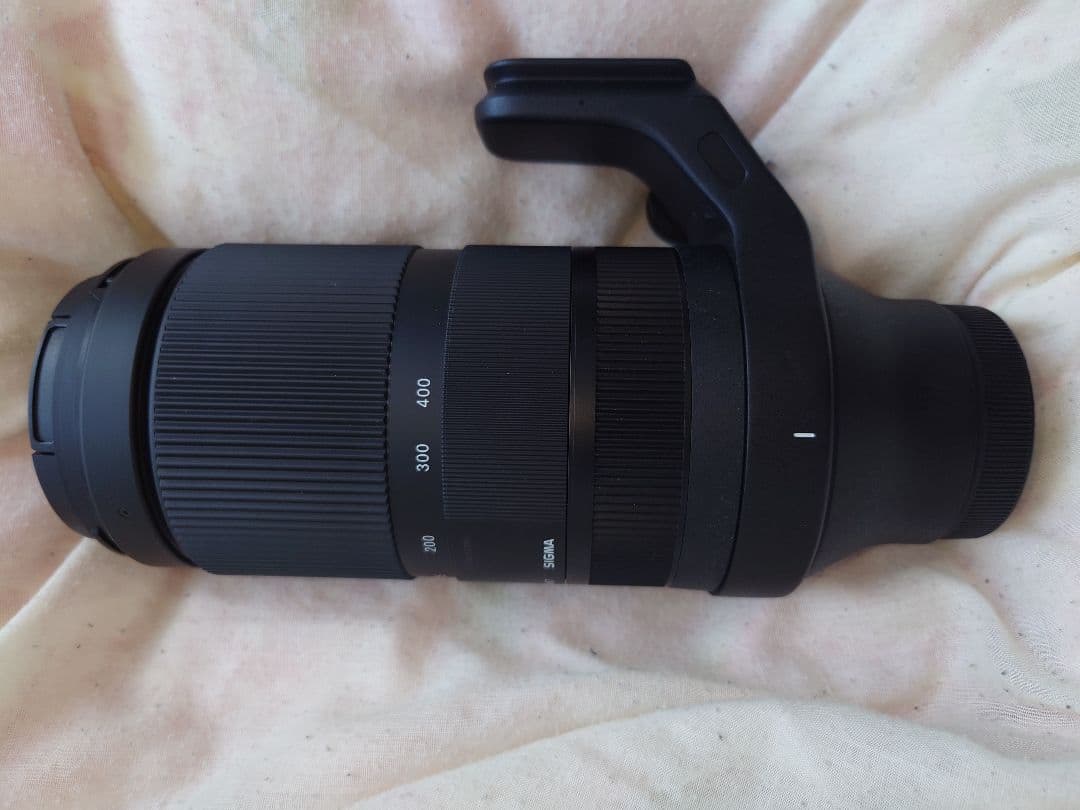 sigma 100-400 f5-6.3 dg dn eマウント　三脚座付き