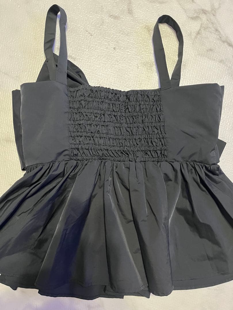 フレイアイディー　ブラックキャミソール