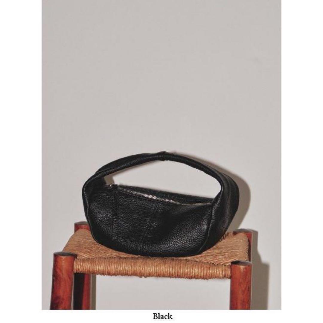 todayful レザーラップバッグ　ブラック