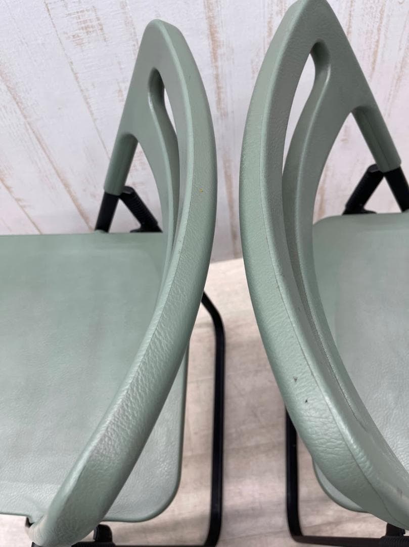 axona AICHI 折りたたみ椅子 MILO 4脚 フラットスタッキング