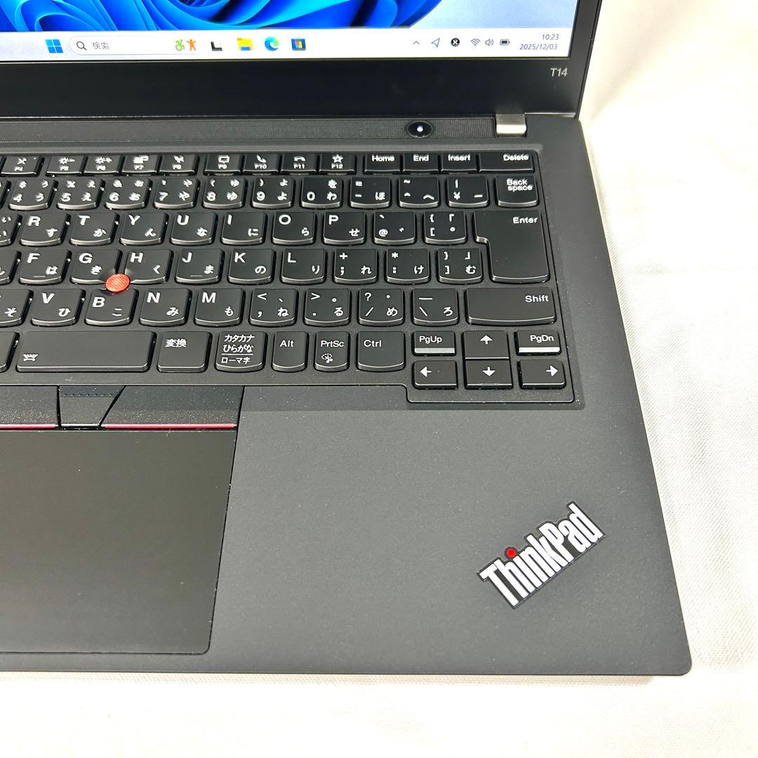 美品 ThinkPad T14 Gen2 タッチパネル バッテリー良好 16GB