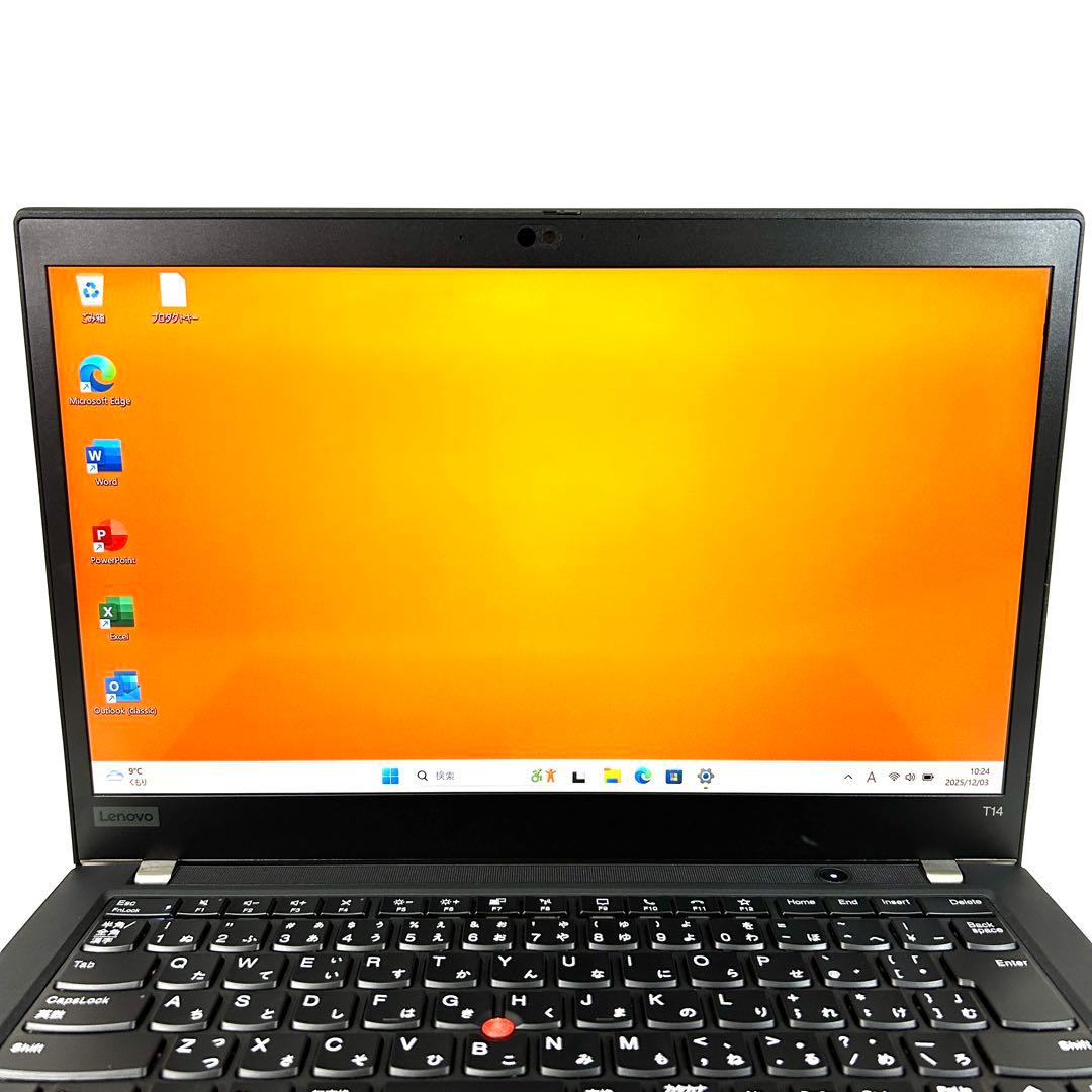 美品 ThinkPad T14 Gen2 タッチパネル バッテリー良好 16GB