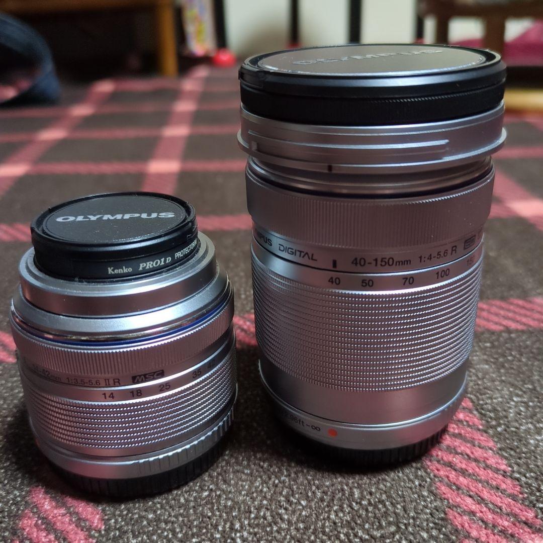 OLYMPUSM.ZUKO40−150mm M.ZUKO14−42mmジャンク