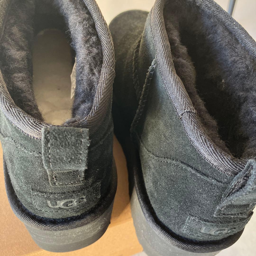 【専用】新品未使用UGGクラシックウルトラミニプラットフォームムートンブーツ