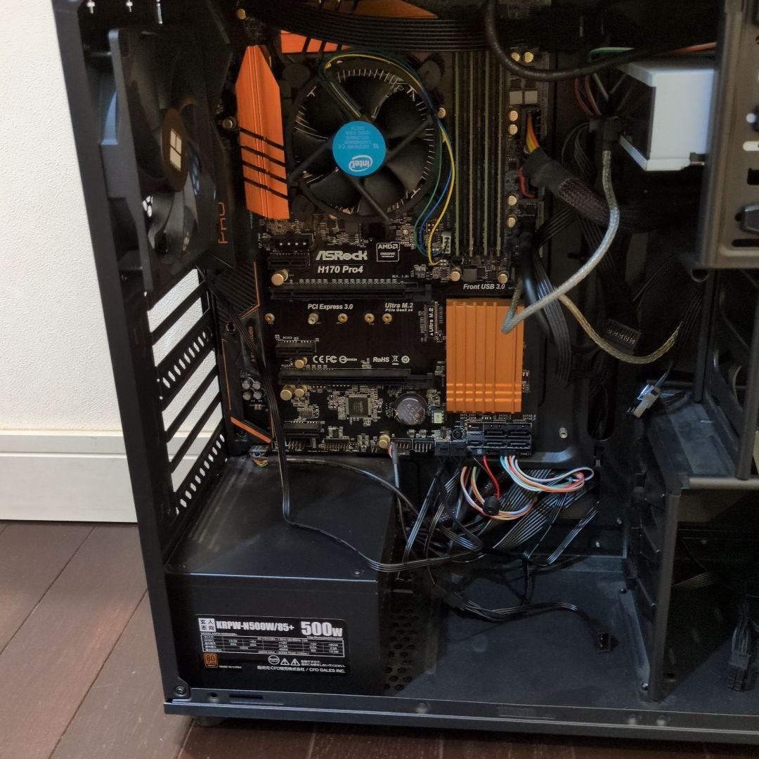 自作PC Win10 i5 16GB ASRock Blu-ray SSD