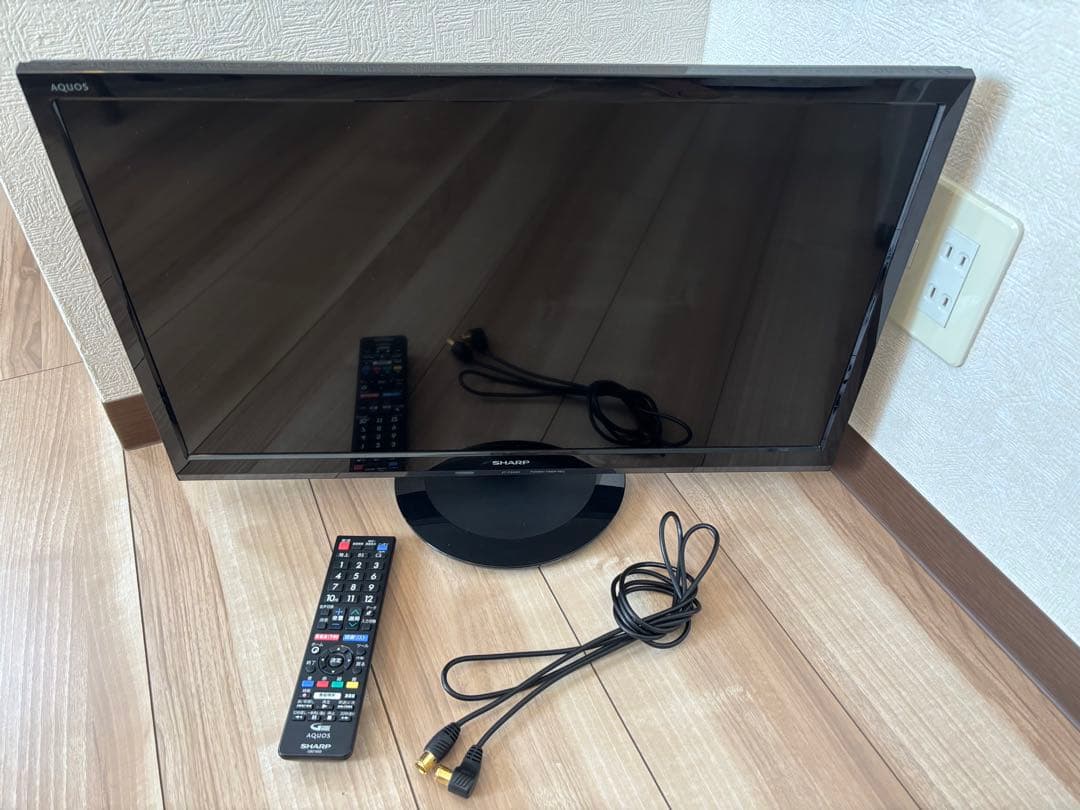 【2019年製】 SHARP 24インチ液晶テレビ 2T-C24AD