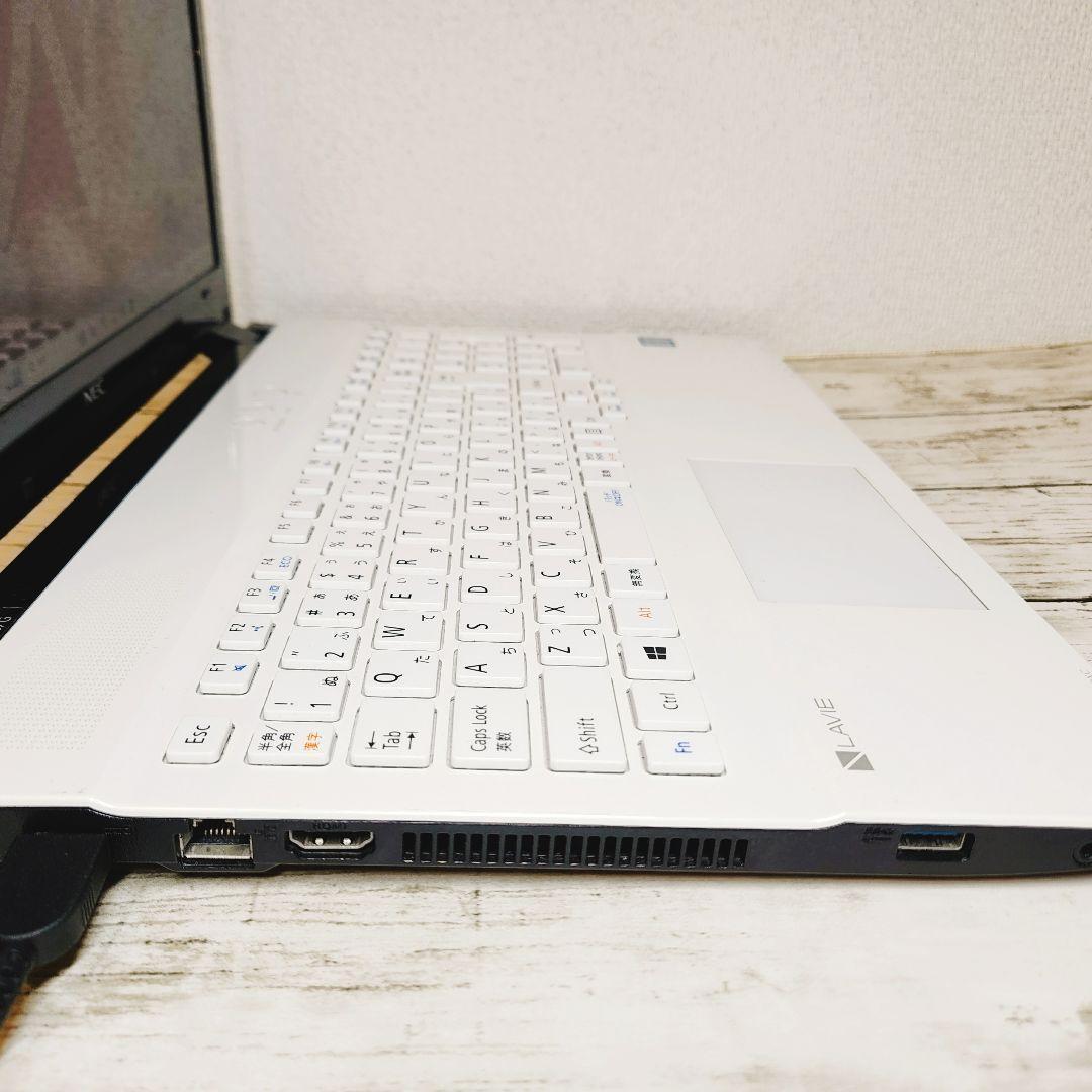 美品♡LAVIE大画面ノートパソコン カメラ DVD テンキー付 バッテリーOK