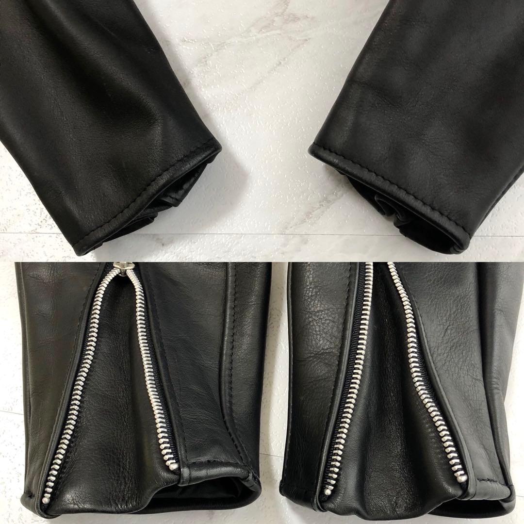 美品✨ショット ATOMIC GARAGE別注 ライダースジャケット ライナー付