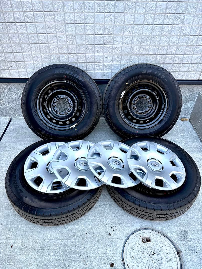 ハイエース　未使用・新車外し 15インチ タイヤ・ホイールセット