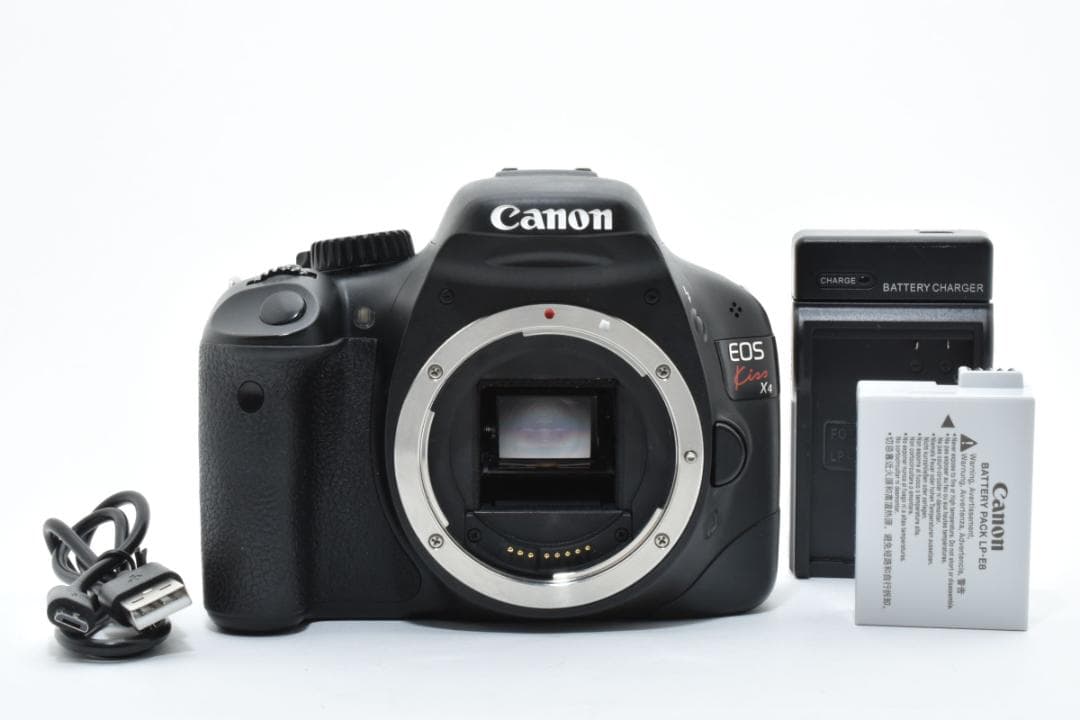 #614★良品★Canon EOS kiss x4 デジタル一眼レフ ボディ
