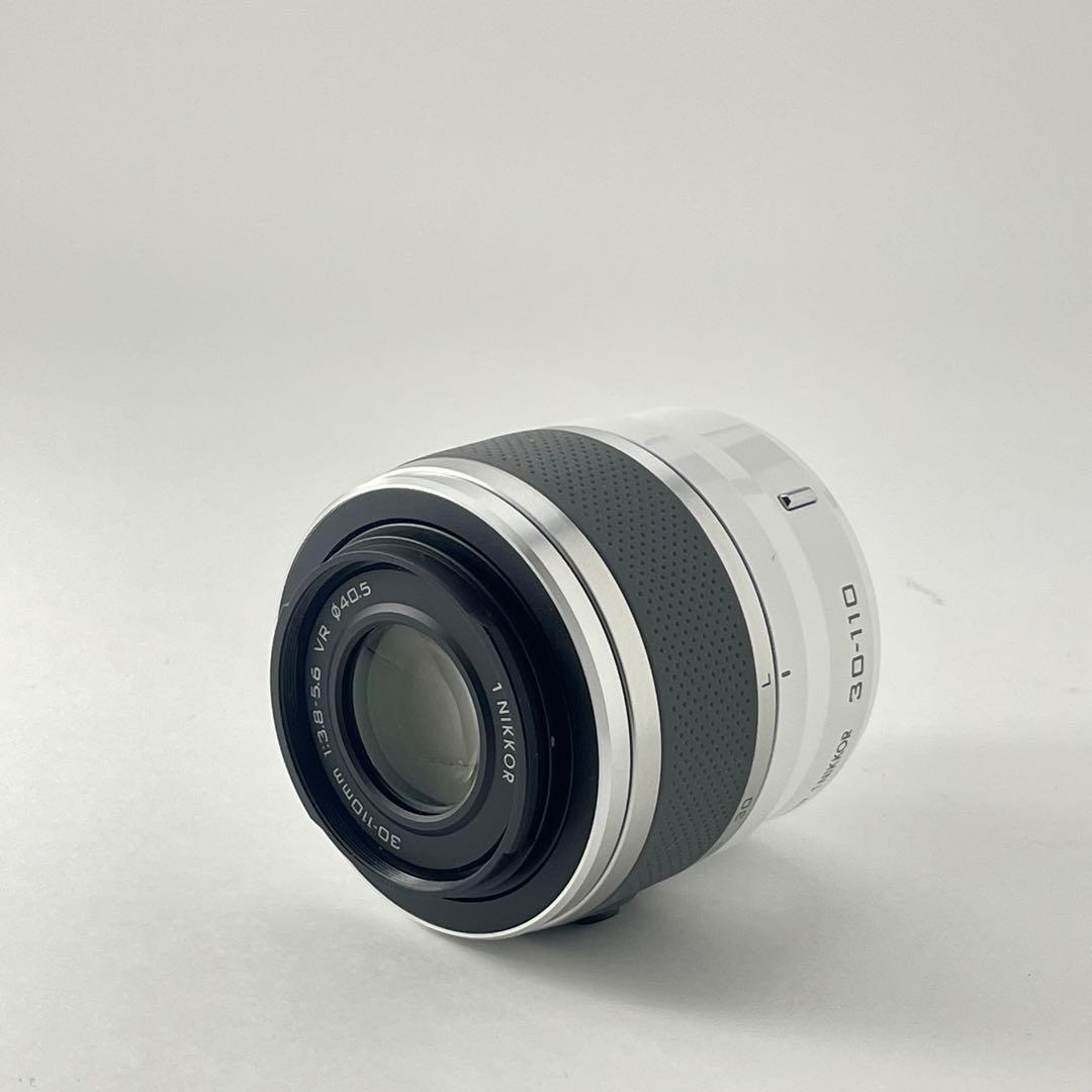 【極上美品・返品保証】Nikon1 J1ホワイト レンズキット
